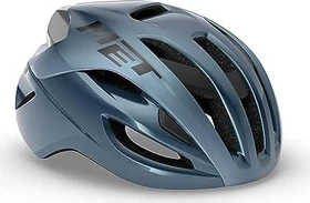 MET Rivale MIPS Helm navy silver/matt