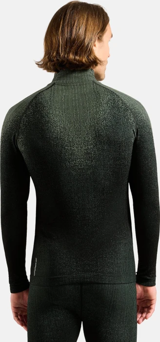 Odlo POW Blackcomb Baselayer Half Zip Funktionsshirt langarm urban chic (Herren)