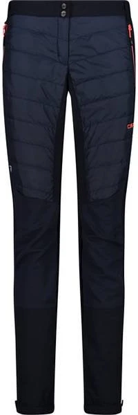 CMP Hybrid Hiking Hose lang b.blue/ewd fluo (Damen)
