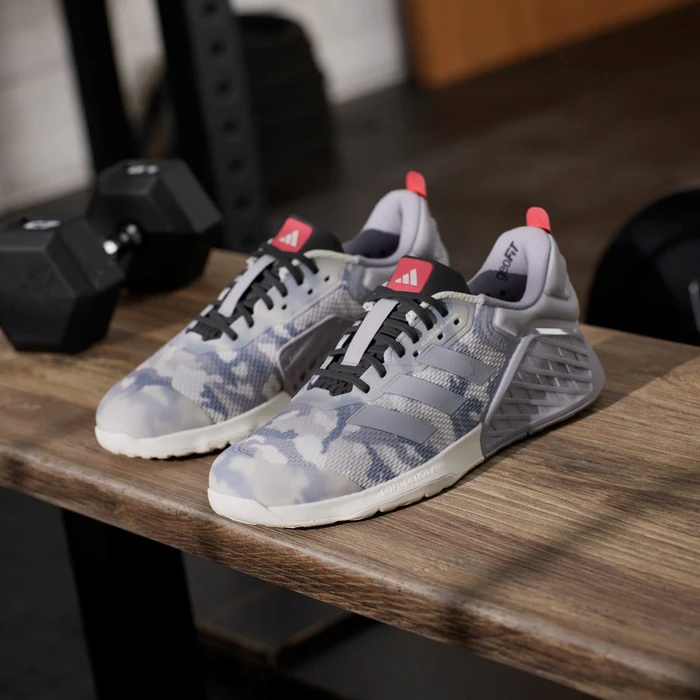 adidas Dropset 3 GFX chalk white/glory grey/bright red