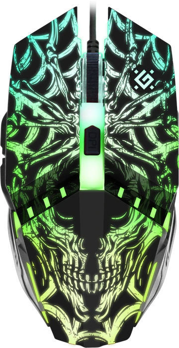 Defender Prototype GM-670L RGB Gaming Mouse schwarz, USB