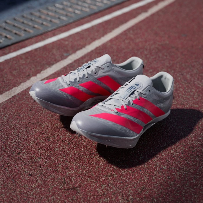 adidas Adizero Prime SP 4 grey two/lucid red/silver metallic