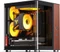 Jonsbo TK-0 Black, schwarz/braun, Glasfenster, Mini-ITX Vorschaubild