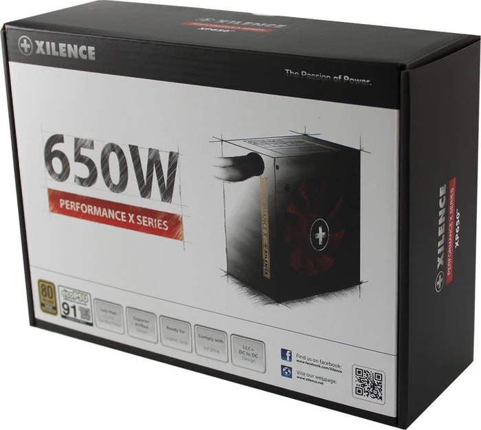 Xilence Performance X XP650R9 650W, ATX 2.4