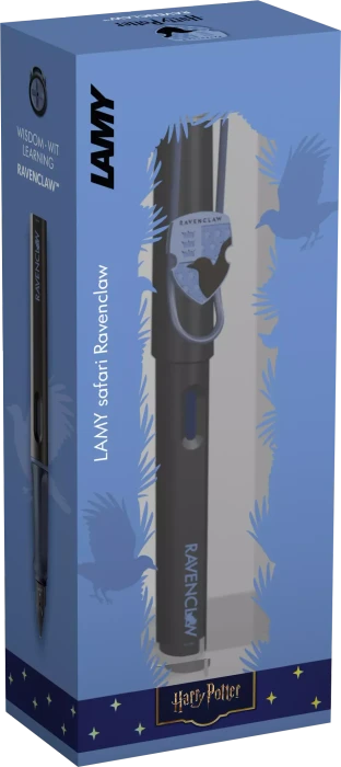 Lamy safari Harry Potter Ravenclaw schwarz, rechte Hand, mittel
