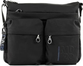 Mandarina Duck MD20 Large Expandable Umhängetasche schwarz