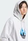 adidas Flames Logo Hoodie light grey heather (Herren) Vorschaubild