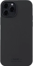 Holdit Silicone Case für Apple iPhone 12/12 Pro schwarz
