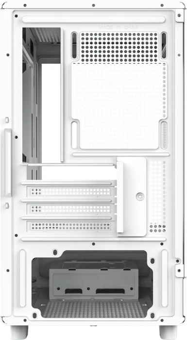 DarkFlash DB330M White, Glasfenster