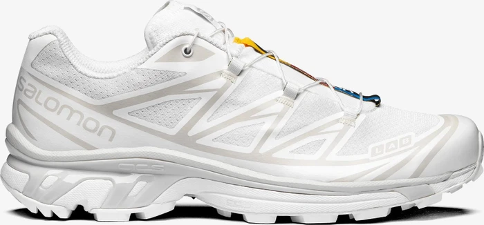 Salomon XT-6 white/lunar rock