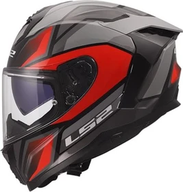 LS2 FF817 Challenger II Viper grau/rot