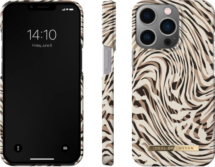 iDeal of Sweden Fashion Case für Apple iPhone 13 Pro hypnotic zebra
