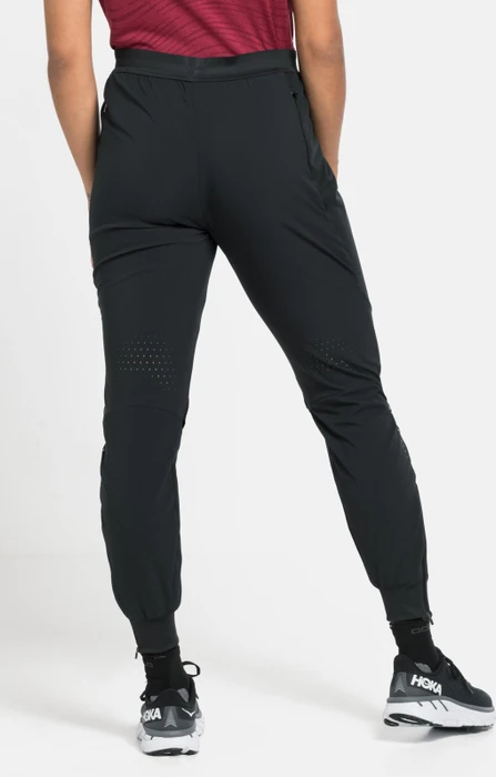 Odlo Zeroweight Warm Laufhose lang schwarz (Damen)