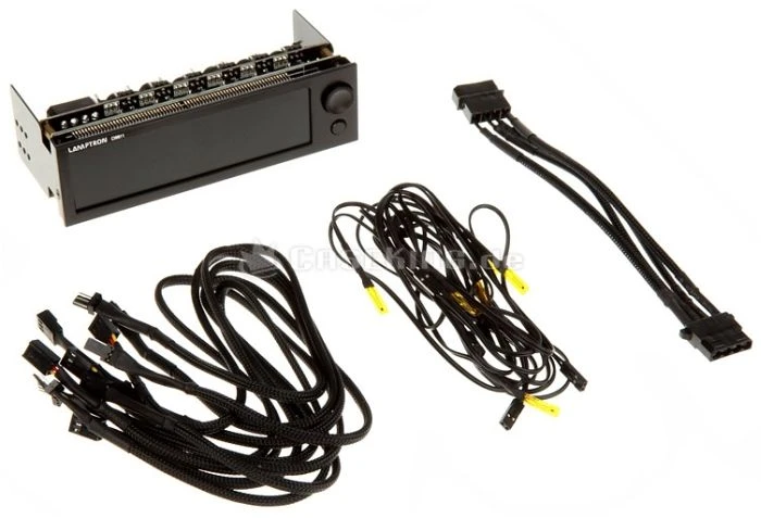 Lamptron CW611, 5.25" Lüftersteuerung, 6-Kanal