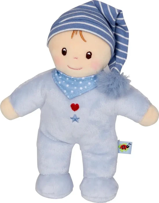 Coppenrath BabyGlück - Kleine Schmusepuppe hellblau