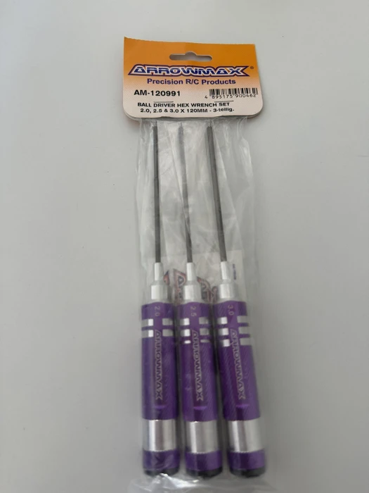 Arrowmax Purple AM-120991 Schraubendrehersatz, 3-tlg.