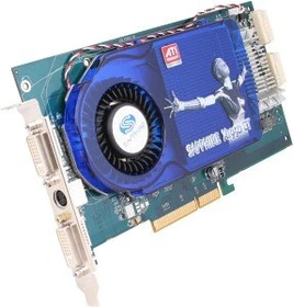 Sapphire Radeon X1950 GT, 256MB DDR3, 2x DVI, TV-out, bulk/lite retail