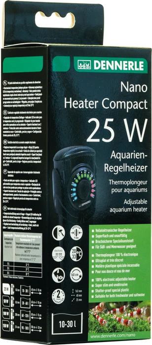 Dennerle Nano Heater Compact Aquarien-Regelheizer
