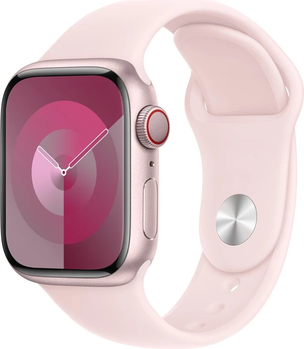 Apple Sportarmband S/M für Apple Watch 41mm hellrosa