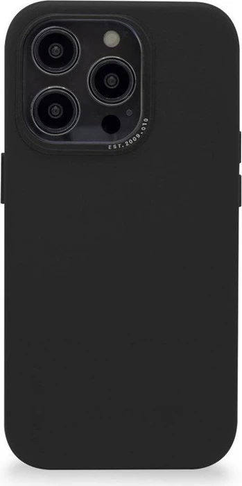 Decoded Leather Back Cover für Apple iPhone 14 Pro Max schwarz