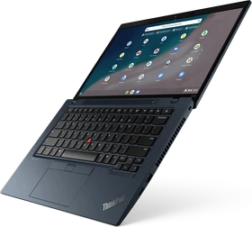 Lenovo ThinkPad C14 G1 Chromebook, Abyss Blue, Core i5-1245U, 8GB RAM, 256GB SSD, DE