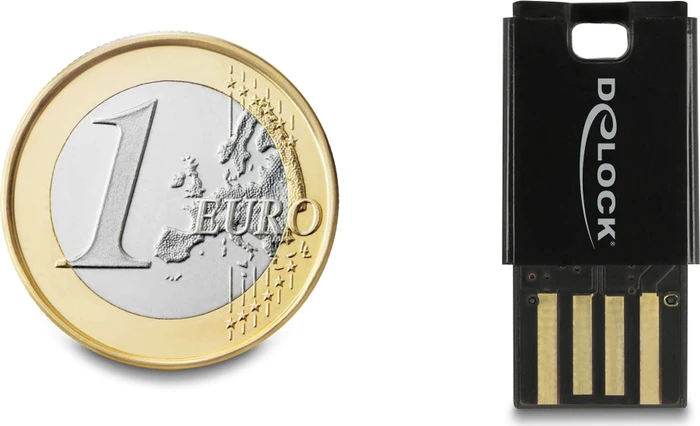 DeLOCK microSD Single-Slot-Cardreader, USB-A 2.0 [Stecker]