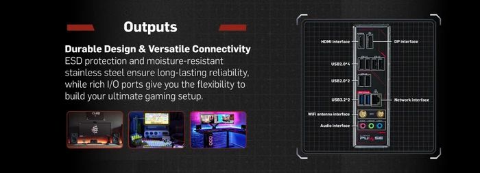 Sapphire Pulse B850M WIFI (AMD AM5)