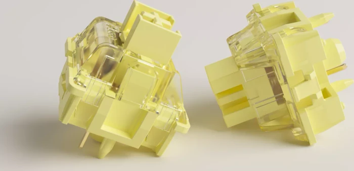 Akko V3 Pro Cream Yellow 5-Pin Linear Switch Set, 45er-Pack