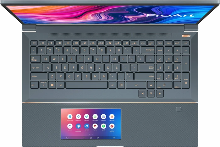 ASUS ProArt StudioBook Pro X W730G2T-H8007R, Turquoise Grey, Core i7-9750H, 32GB RAM, 1TB SSD, Quadro T2000, DE