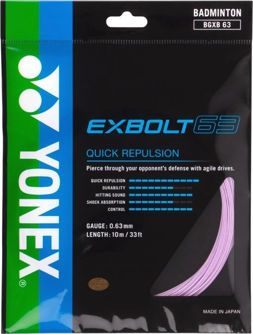 Yonex Exbolt 63 Badmintonsaite