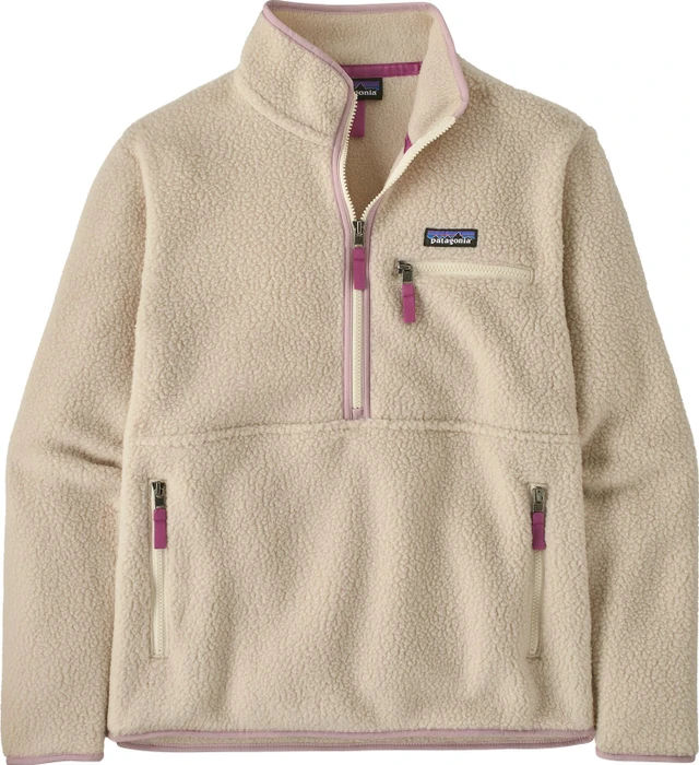 Patagonia Retro Pile Fleece Marsupial Pullover dark natural (Damen)