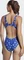 adidas Allover Print Sportswear Badeanzug semi lucid blue/white (Damen) Vorschaubild