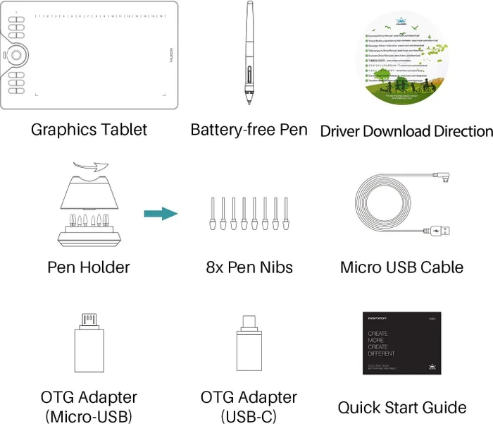 Huion HS610