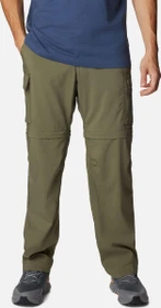 Columbia Silver Ridge Utility Convertible Zip-Off Hose lang stone green (Herren)
