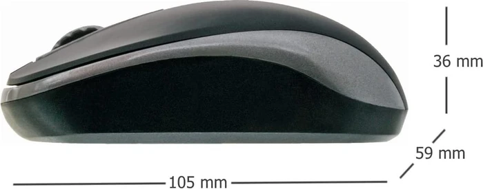 Schwaiger PC Funkmaus schwarz, USB