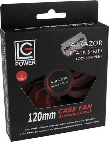 LC-Power AiRazor Black Series rot, 120mm