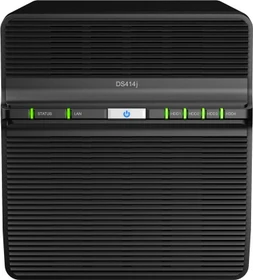 Synology DiskStation DS114j, 512MB RAM, 1x RJ-45 1000Base-T, 1x USB-A 3.0