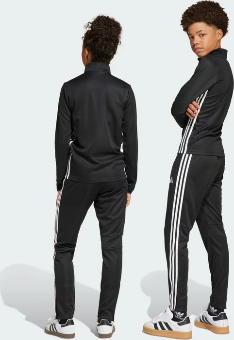 adidas Tiro 25 Essentials Trainingshose lang schwarz/weiß (Junior)