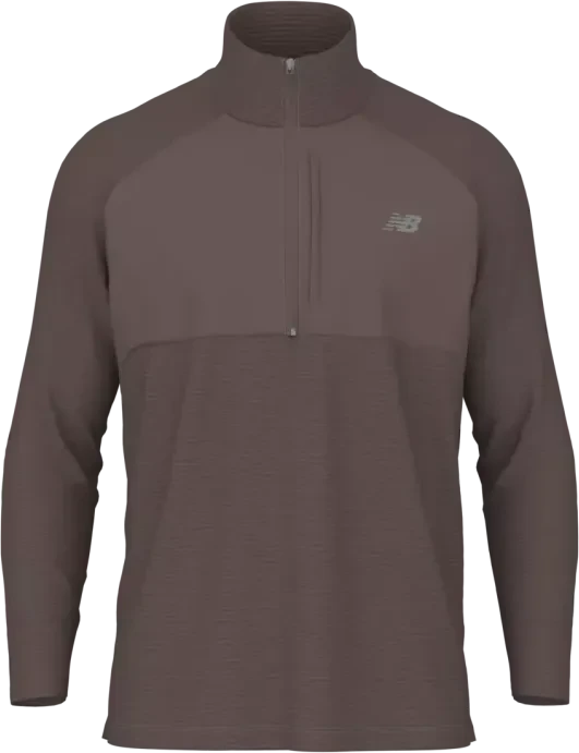 New Balance Athletics Heat Grid 1/2 Zip Shirt langarm (Herren)