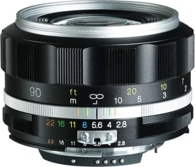 Voigtländer APO-Skopar SLII-S 90mm 2.8 für Nikon F silber