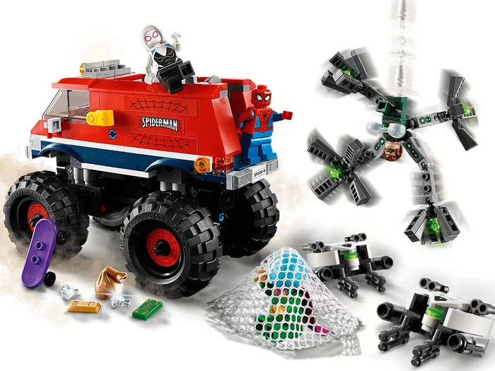LEGO Marvel Super Heroes Spielset - Spider-Mans Monstertruck vs. Mysterio