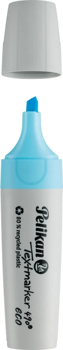Pelikan Textmarker 490 eco pastellblau, 10er-Pack