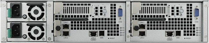 Synology SA3400D, 8GB RAM ECC, 1x RJ-45 10GBase-T, 2x RJ-45 1000Base-T, 2HE