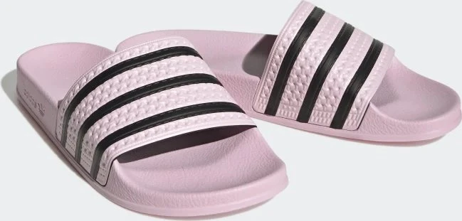 adidas Adilette clear pink/core black