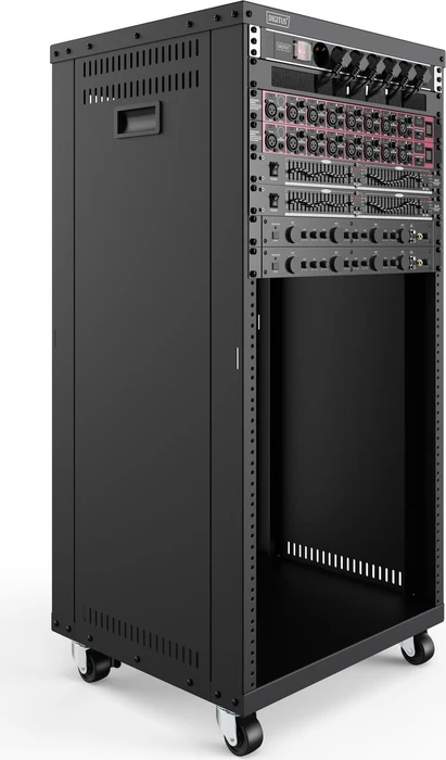 Digitus Audio Video Rack 19" AVS/Equipment Rack 21HE, mit Rollen, unmontiert, RAL 9005, 460mm tief