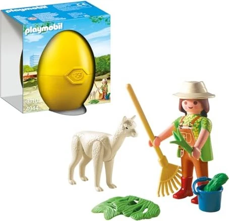 playmobil Ostereier Tierpflegerin mit Alpaka