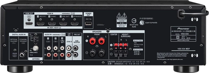 Pioneer VSX-534