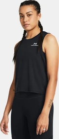 Under Armour Vanish Energy Crop Tanktop Funktionsshirt ärmellos schwarz/weiß (Damen)