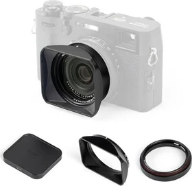 Nisi JetMag Pro Lens Hood Kit für Fujifilm X100 schwarz