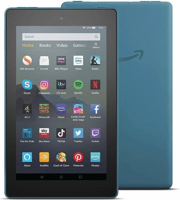 Amazon Fire 7 KFMUWI 2019, ohne Werbung, blau, 32GB